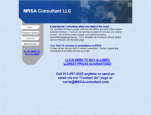 Tablet Screenshot of mrsaconsultant.mrsasupportgroup.org